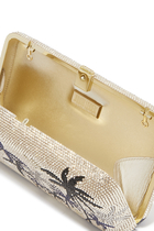 Smooth Rectangle Arecales Clutch Bag